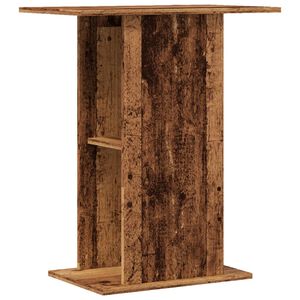 vidaXL Aquariumst&auml;nder Altholz-Optik 36x60,5x72,5 cm Holzwerkstoff
