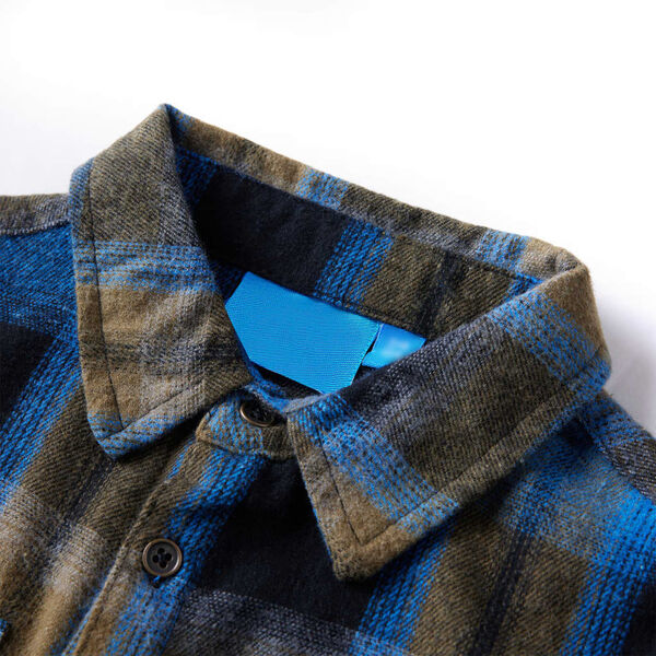 Kinderhemd mit Umlegekragen 140