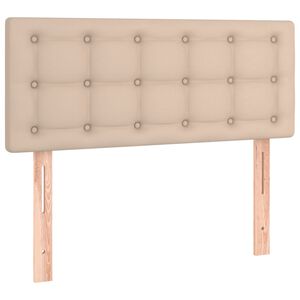 vidaXL Kopfteil Cappuccino-Braun 90x5x78/88 cm Kunstleder