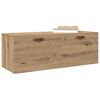 vidaXL Wandschrank Artisan-Eiche 100 x 36,5 x 35 cm Holzwerkstoff