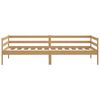 vidaXL Tagesbett Honigbraun Massivholz Kiefer 90x200 cm