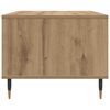 vidaXL Couchtisch Artisan-Eiche 60 x 50 x 40 cm Holzwerkstoff