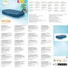 Intex Rechteckige Poolabdeckung 58412NP
