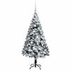 vidaXL Künstlicher Weihnachtsbaum mit 150 LEDs mit Ständer Grün 150 cm