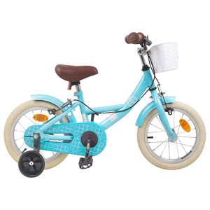 vidaXL Kinderfahrrad 12 Zoll f&uuml;r 2-4 Jahre alt Himmelblau
