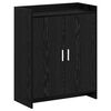vidaXL Schuhschrank Schwarze Eiche 73,5 x 36 x 92 cm Holzwerkstoff