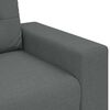 vidaXL Zweisitzer-Sofa Dunkelgrau 140 cm Stoff