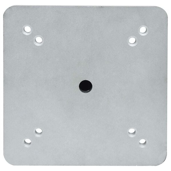 vidaXL Bodenh&uuml;lse f&uuml;r Sonnenschirm mit Stange 16x16x52 cm Stahl