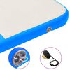 vidaXL Aufblasbare Gymnastikmatte mit Pumpe 200x200x10 cm PVC Blau