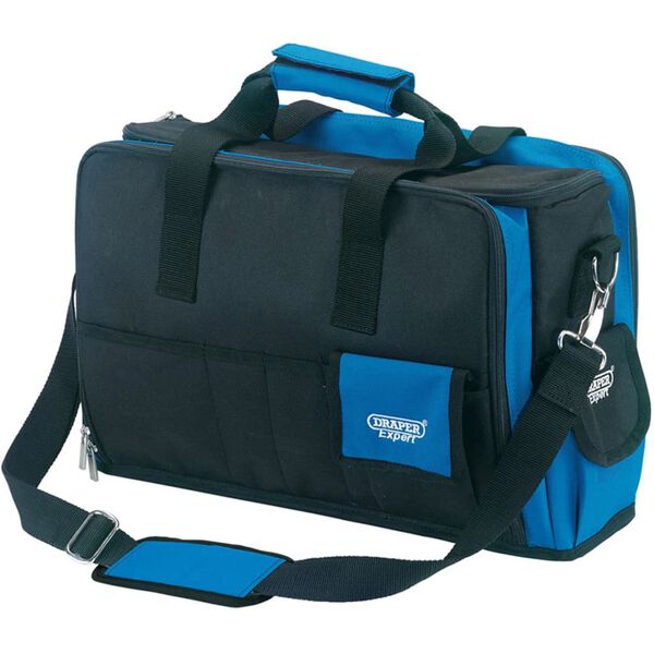 Draper Tools Profi-Laptoptasche f&uuml;r Techniker Blau und Schwarz 89209