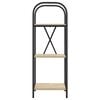 vidaXL B&uuml;cherregal Sonoma-Eiche 40 x 30 x 109 cm Holzwerkstoff