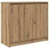 vidaXL Sideboard Artisan-Eiche 85x34x76 cm Holzwerkstoff