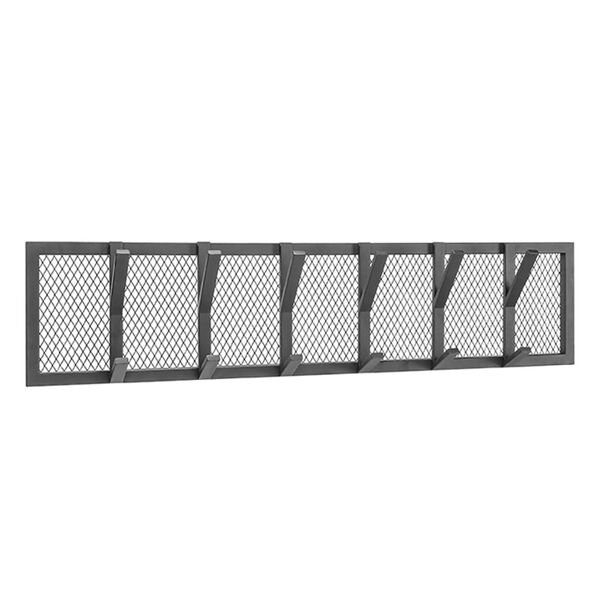 LABEL51 Garderobe Gruff 95x9x22 cm XL Schwarz