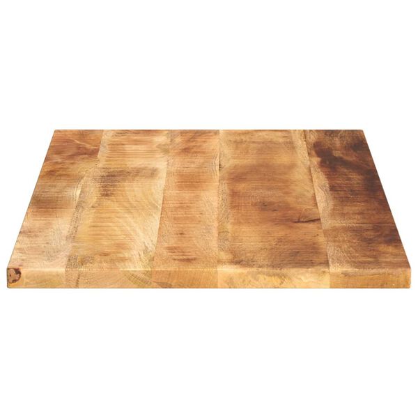 vidaXL Tischplatte 120x70x3,8 cm Rechteckig Raues Massivholz Mango
