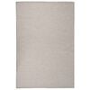 vidaXL Outdoor-Teppich Flachgewebe 120x170 cm Hellgrau