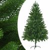 vidaXL Künstlicher Weihnachtsbaum Beleuchtung & Kugeln 210 cm Grün
