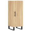 vidaXL Highboard Sonoma-Eiche 34,5x34x180 cm Holzwerkstoff