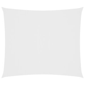 vidaXL Sonnensegel Oxford-Gewebe Rechteckig 2x2,5 m Wei&szlig;