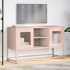vidaXL TV-Schrank Rosa 100,5x39x60,5 cm Stahl