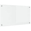 vidaXL K&uuml;chenr&uuml;ckwand Transparent 90 x 50 cm Geh&auml;rtetes Glas