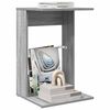 vidaXL Beistelltisch Graues Sonoma 40 x 38 x 62,5 cm Holzwerkstoff