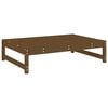 vidaXL 5-tlg. Garten-Lounge-Set Honigbraun Massivholz Kiefer