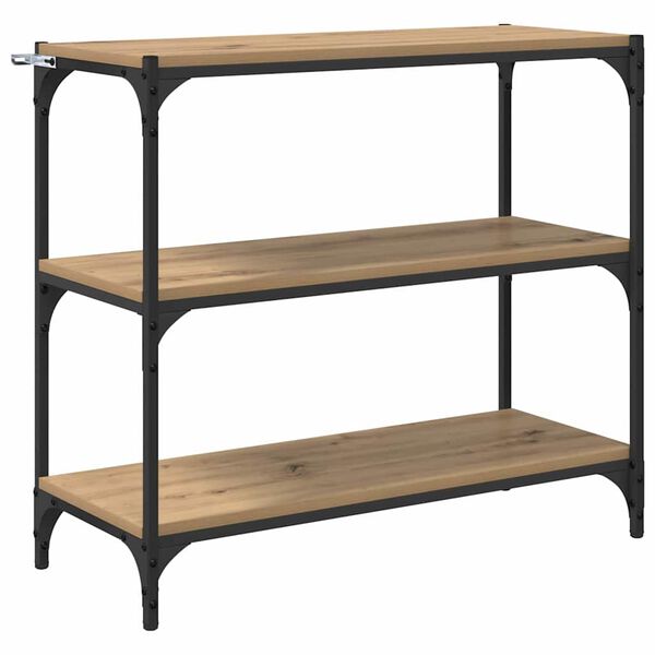 vidaXL B&uuml;cherregal Artisan-Eiche 80 x 33 x 70,5 cm Holzwerkstoff