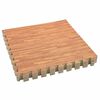 vidaXL Pool Bodenschutzmatte 6 Stk. Holz 4,32 ㎡ EVA-Schaum