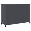 vidaXL Sideboard Anthrazit 100,5x39x72 cm Stahl