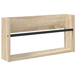 vidaXL Magazinregal Sonoma-Eiche 60 x 12 x 30 cm Holzwerkstoff