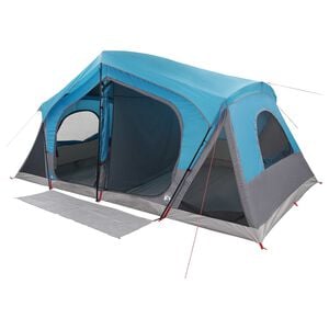 vidaXL H&uuml;tten-Zelt Blau 480 x 273 x 205 cm Polyester und Stahl