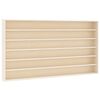 vidaXL Sammlervitrine aus Holz mit 6 Regalen 80x8,5x55 cm