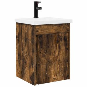vidaXL Badezimmer Waschtischunterschrank mit Wasserhahn