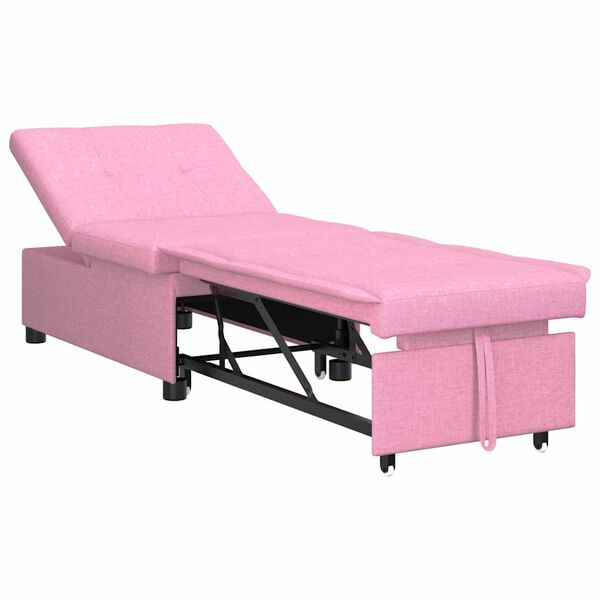 vidaXL Schlafsofa Rosa 194 x 50 x 82 cm Sperrholz