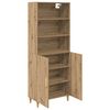 vidaXL Highboard Artisan-Eiche 69,5 x 32,5 x 180 cm Holzwerkstoff