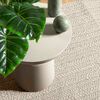 vidaXL Teppich ZIZUR Creme 240x240 cm Jute-Optik Indoor und Outdoor