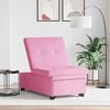 vidaXL Schlafsofa Ausziehbar Rosa 194 x 50 x 82 cm Stoff