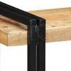 vidaXL Wandregal 70x33x35 cm Raues Massivholz Mango