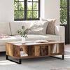 vidaXL Couchtisch Altholz 104 x 60 x 35 cm Holzwerkstoff