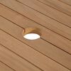 vidaXL Waschtisch Massivholz Teak mit Waschbecken Marmor Creme