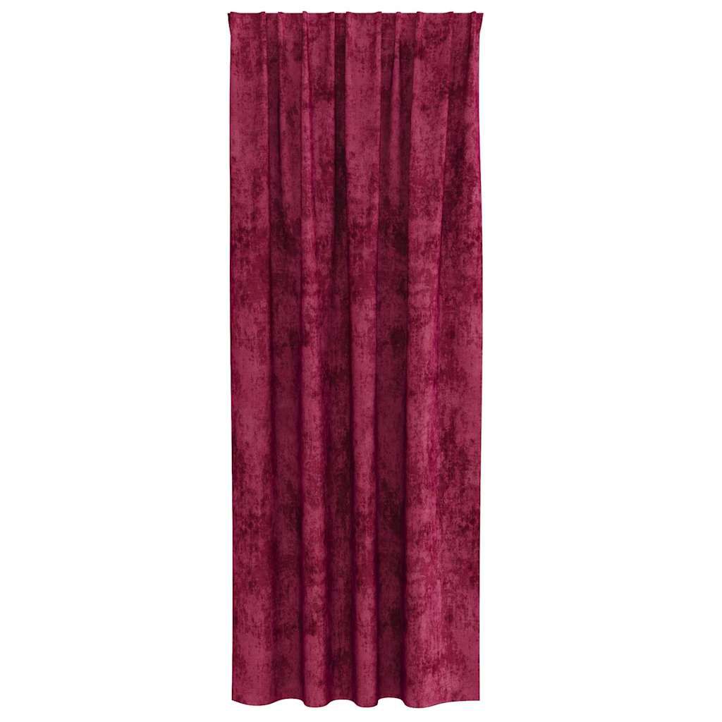 Lavendel & Rose Türvorhang-Set, 138 X 183 Cm – Leinenmischung, Landhausstil, Inkl. Raffhalter, Für Terrassen- & Haustüren