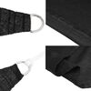 vidaXL Sonnensegel 160 g/m&sup2; Schwarz 5x8 m HDPE
