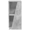 vidaXL Seitenregal Beton Grau 33 x 32 x 70,5 cm Holzwerkstoff