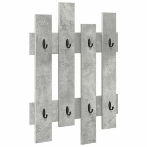 vidaXL Wandmontierter nachttisch Wandhalterung Beton Grau