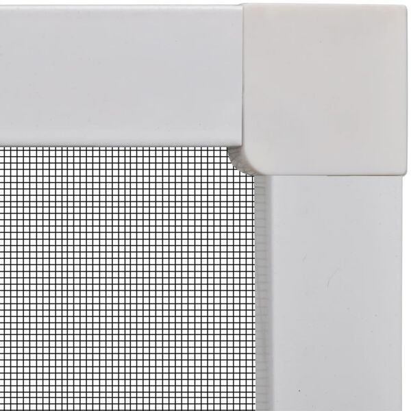 Insektengitter für Fenster 120 x 140 cm weiß