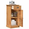 vidaXL Badezimmerschrank VIGO Braun und Honigbraun 37,5 x 34 x 80 cm