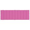vidaXL Sonnenliegen-Auflage Rosa Oxford-Gewebe