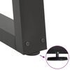vidaXL Couchtischbeine V-Form 2 St&uuml;ck Anthrazit 50x(42-43,3) cm Stahl