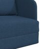 vidaXL Schlafsofa 60cm Blau Stoff