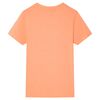 Kinder-Kurzarmshirt Neonorange 104